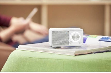 Sangean WR-7 cu Bluetooth Alb