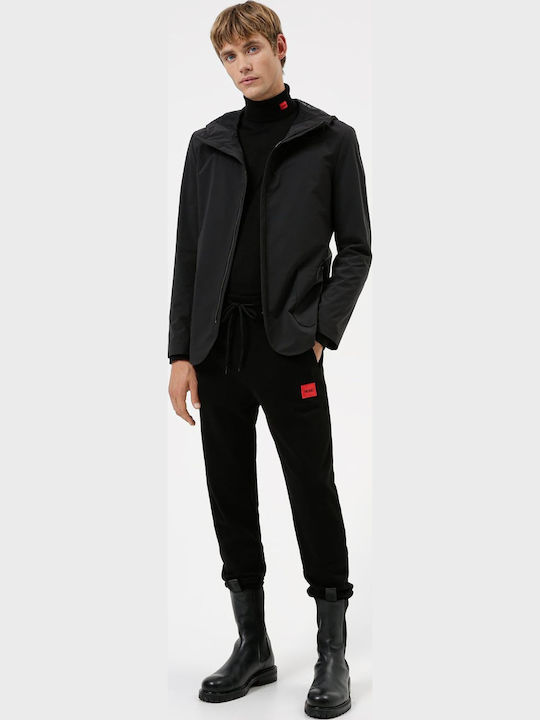 Doak212 Football Sweatpants with Elastic Black