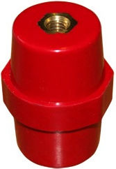 Adeleq Insulator Industrial Type Low Voltage Insulators with M8 Thread 40x40mm 12-038