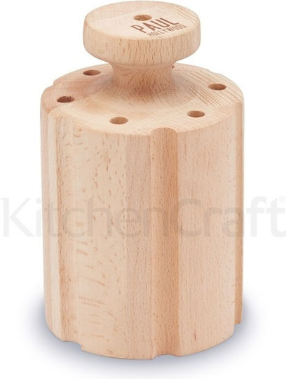Kitchen Craft Pastry Tool Pie Mold made of Wood 9.5x9.5cm