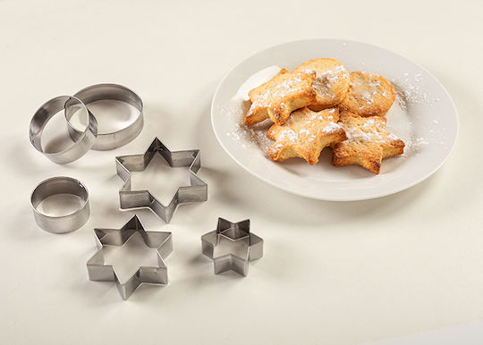 Nava Inox Cookie Cutter 6pcs