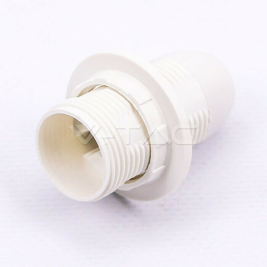 V-TAC Power Socket with Socket E14 in White color Set 1pcs 8751