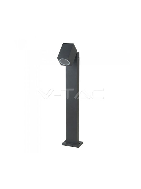 V-TAC Outdoor Floor Lamp Small Post 35W IP44 for GU10 Light Bulb Base Black