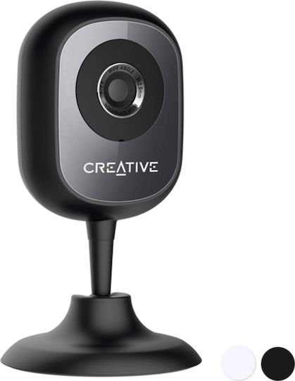 Creative 73VF082000001 IP Überwachungskamera Wi-Fi HD 720P mit Zwei-Wege-Kommunikation