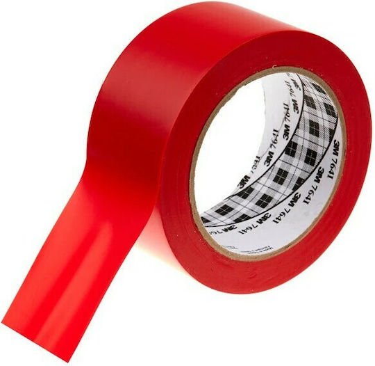 3M 764 Marking Tape Red W5cm x L33m