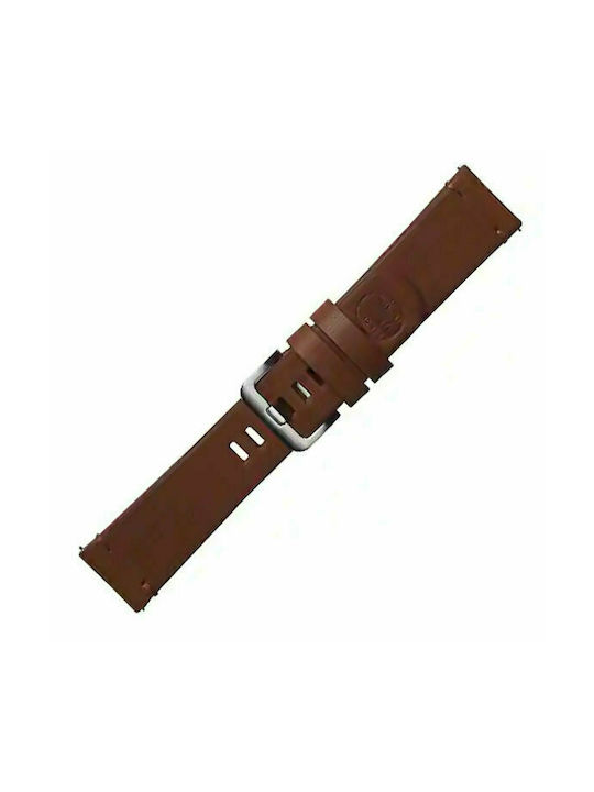 Samsung Braloba Essex Straps Λουράκι Δερμάτινο Καφέ (Galaxy Watch 42mm)