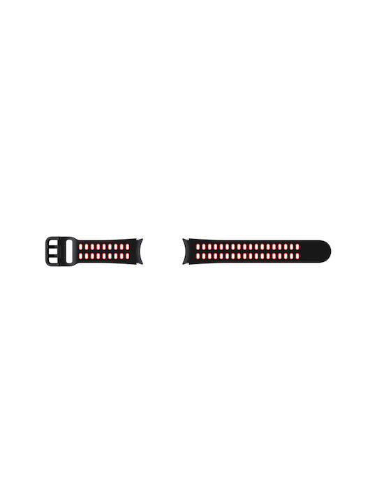 Samsung Strap Silicone Black (Galaxy Watch4/5/6/7/FE/4 Classic/6 Classic/5 Pro)