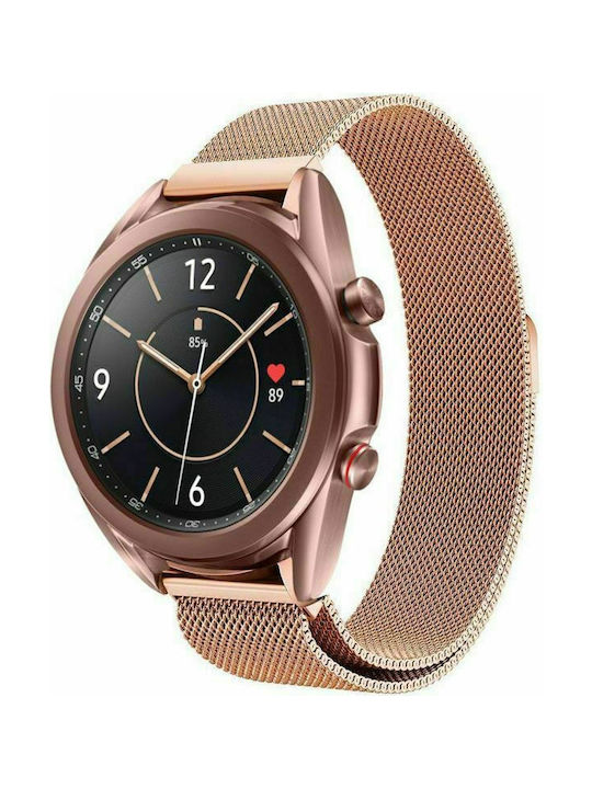 Milanese Strap Stainless Steel Rose Gold (Galaxy Watch 42mm)