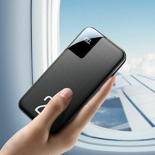 Joyroom JR-QP190 Plus Power Bank 20000mAh 20W with 2 USB-A Ports and USB-C Port Power Delivery Black