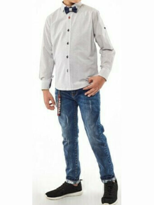 Hashtag Kinder-Jeanshosen Blau Hashtag Kinder-Jeanshosen Blau