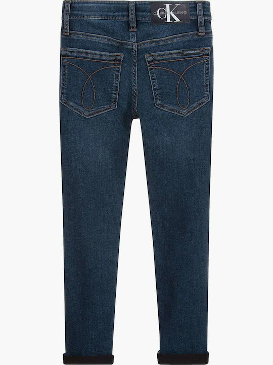 Calvin Klein Παιδικό Τζιν Παντελόνι Μπλε