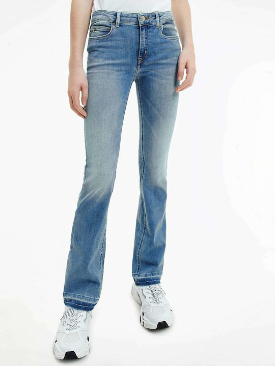 Calvin Klein Flare Mr Infinite Kids' Jeans Trousers Blue