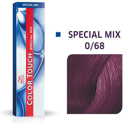 Wella Color Touch Special Mix Temporary Hair Dye No Ammonia 0/68 Violet Blue 60ml