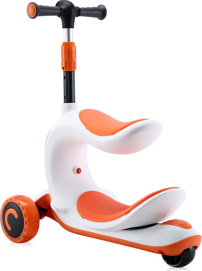 Lorelli Kinderroller Klappbar Trio 3-Rad für 3+ Jahre Weiß