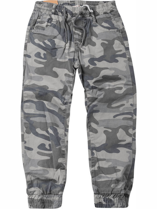 Kinder Schlaghose Stoff Gray
