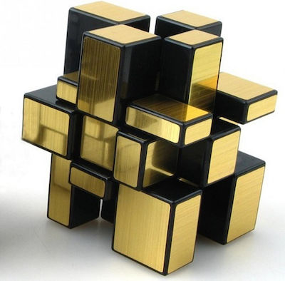 Magic Mirror 6x6 Speed Cube Gold for 6+ years 60MM