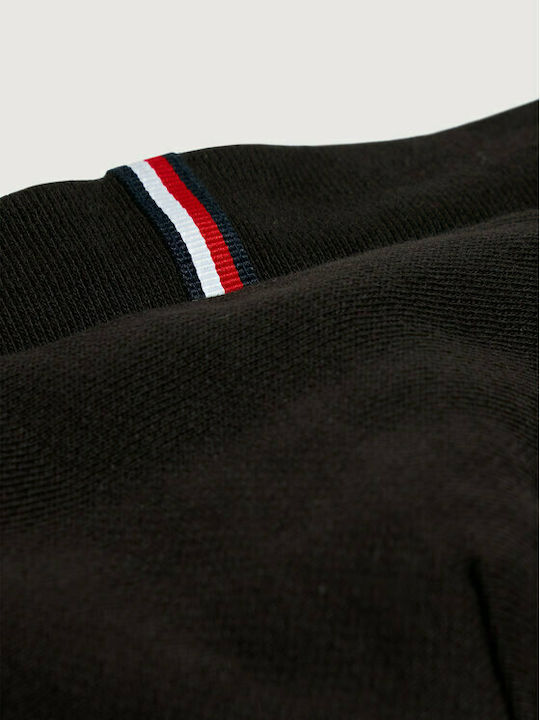 Fleece Παιδικό Φούτερ με Κουκούλα Μαύρο Essential