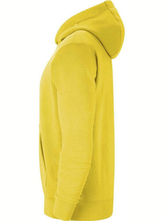 Fleece Kids Sweatshirt with Hood and Pockets Yellow Park 20