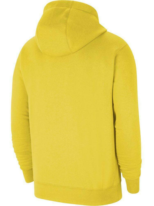 Nike Kids Fleece Sweatshirt with Hood and Pocket Yellow Park 20