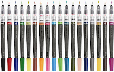 Pentel Arts Color Brush Μαρκαδόρος Σχεδίου Μαύρος