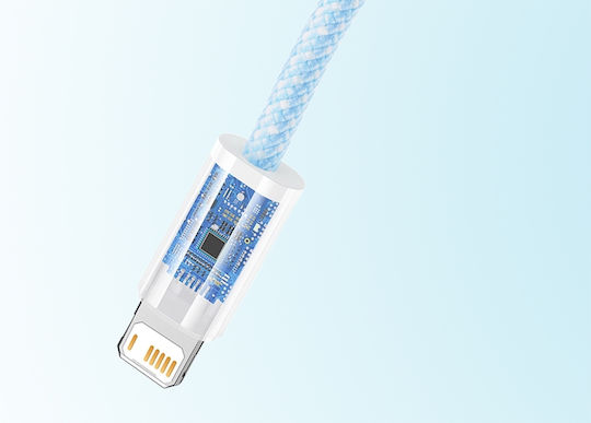 Baseus Dynamic Braided USB to Lightning Cable Μπλε 2m (CALD000503)
