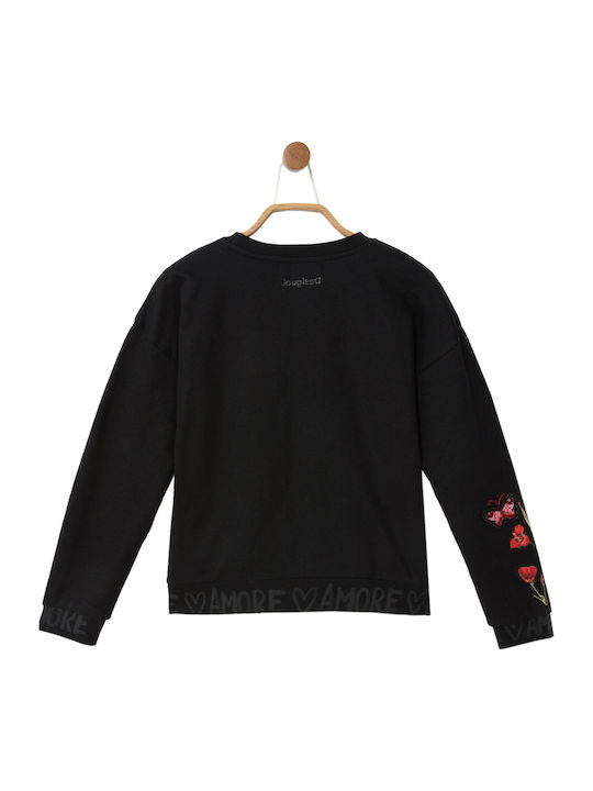 Kinder-Sweatshirt Schwarz Alicia