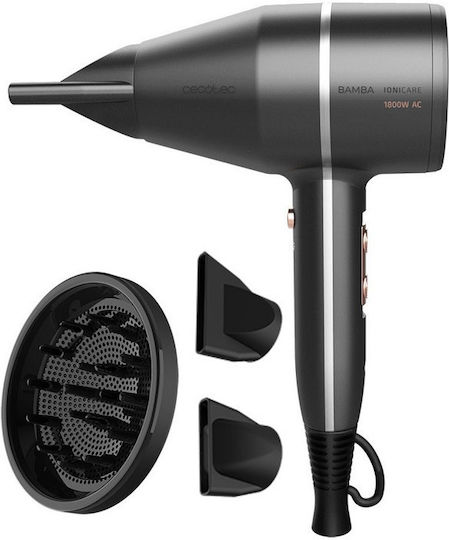 Cecotec Bamba IoniCare 5500 PowerStyle Ionic Hair Dryer Turbo 1800W