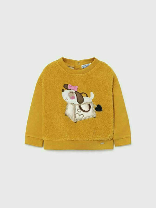 Mayoral Kids Sweatshirt Yellow