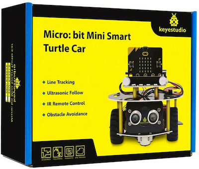 Keyestudio mini smart turtle car KS4024 for Micro:bit STEM (KS4024)