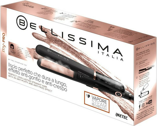 Bellissima My Pro Steam B28 100 11632 Πρέσα Μαλλιών με Ατμό και Κεραμικές Πλάκες 64W