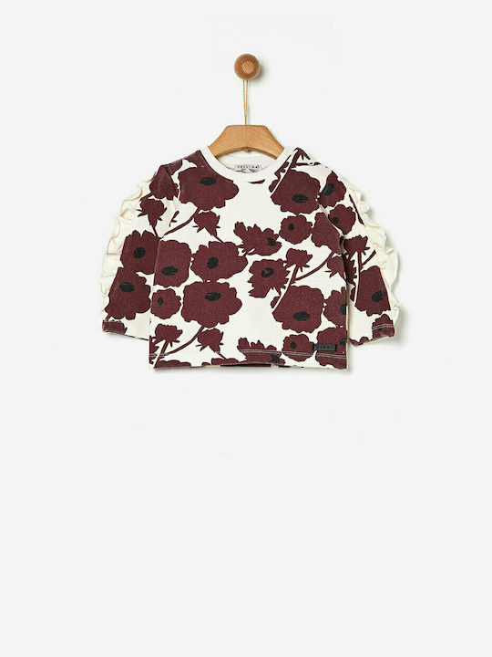 Yell Oh! Kinder Sweatshirt Burgundisch