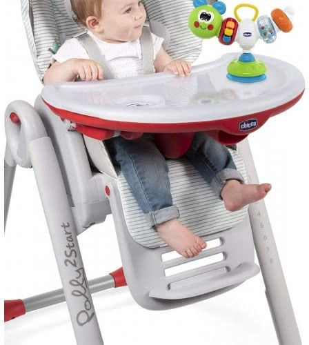 Chicco Animal Phil Caterpillar The Caterpillar for Feeding Seat with Music for 6++ Months