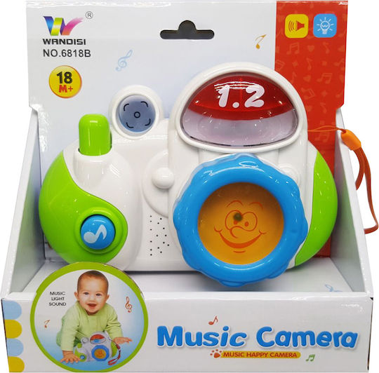 Zita Toys Baby Camera Camera with Light and Sounds for 18++ Months