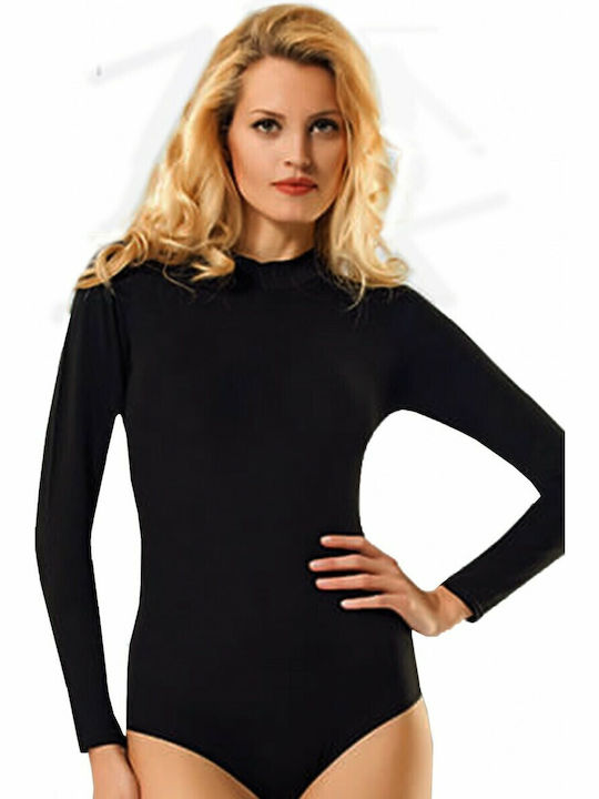 Γυναικείο Κορμάκι Ζιβάγκο Μαύρο