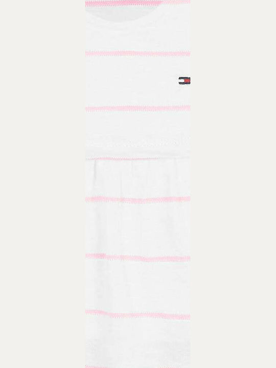 Rochie pentru Copii Fără mâneci Alb