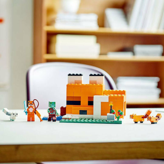 LEGO Minecraft The Fox Lodge για 8+ Ετών 193τμχ