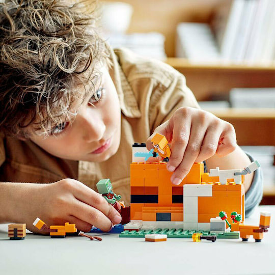 LEGO Minecraft The Fox Lodge για 8+ Ετών 193τμχ