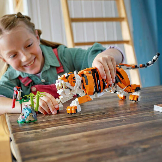 LEGO Creator Majestic Tiger Pentru 9+ Ani 31129 | Skroutz Romania