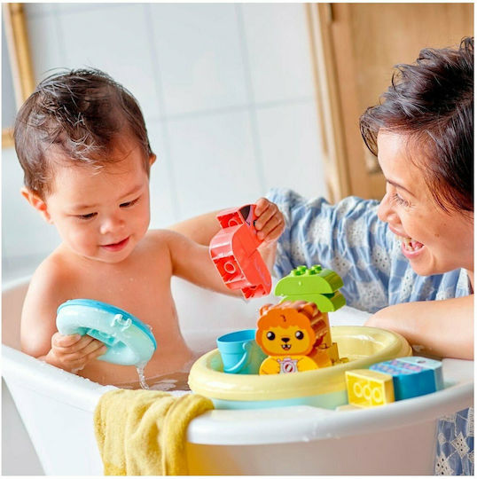LEGO Duplo Bath Time Fun Insula Animalelor Plutitoare pentru 1.5+ Ani