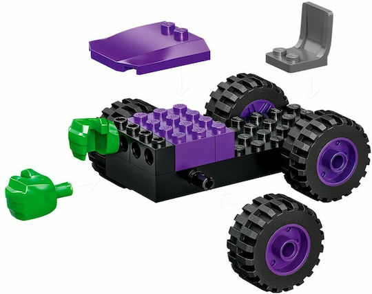 LEGO Spider-Man Hulk vs. Rhino Truck Showdown για 4+ Ετών