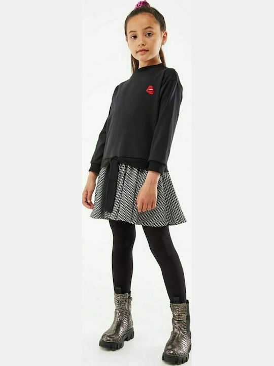 Rochie pentru Copii Mânecă lungă Negru