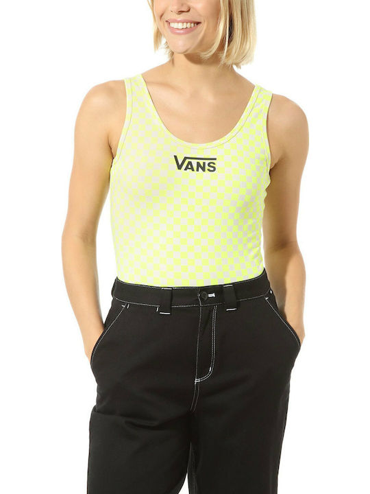 Sleeveless Bodysuit Quantum Slim Fit Yellow