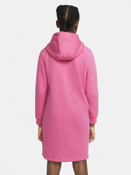 Kinderkleid Mädchenkleider Langärmelig Rosa