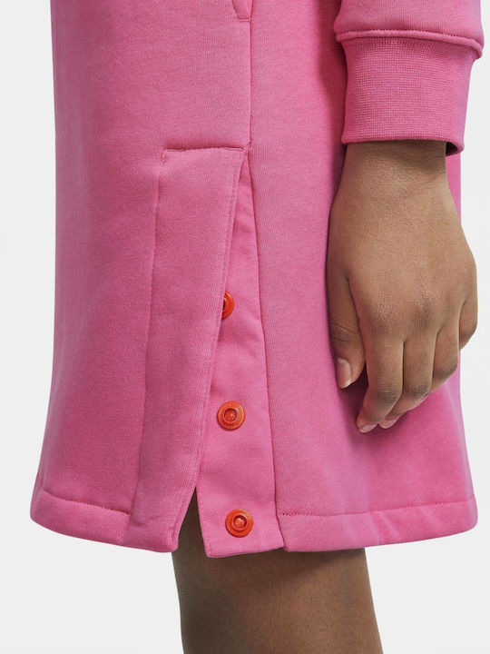 Kinderkleid Mädchenkleider Langärmelig Rosa