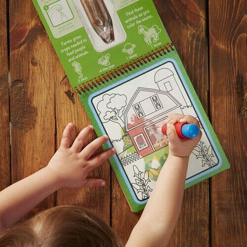 Melissa & Doug Ζωγραφική Water WOW! Farm On the Go για Παιδιά 3+ Ετών
