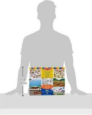 Melissa & Doug Άλμπουμ Αυτοκόλλητων Reusable Sticker Pad Vehicles για Παιδιά 3+ Ετών