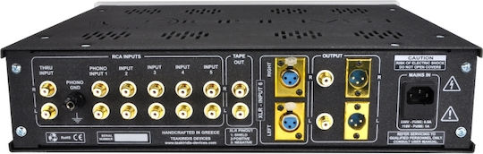 Tsakiridis Devices Alexander Προενισχυτής Hi-Fi Stereo Ασημί