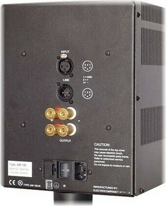 Electrocompaniet AW 180 Power Amplifier Hi-Fi Amplifier Mono 380W/4Ω 250W/8Ω Black