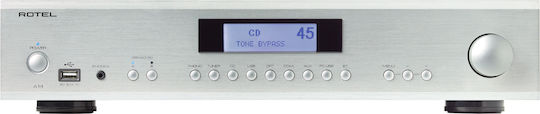 Rotel A14 Ολοκληρωμένος Ενισχυτής Hi-Fi Stereo 80W/8Ω Ασημί