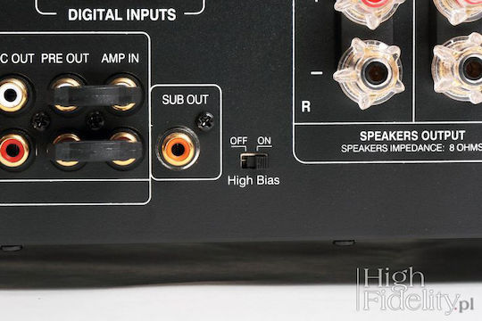 Advance Acoustic X-i 75 Ολοκληρωμένος Ενισχυτής Hi-Fi Stereo 110W/4Ω 75W/8Ω Μαύρος